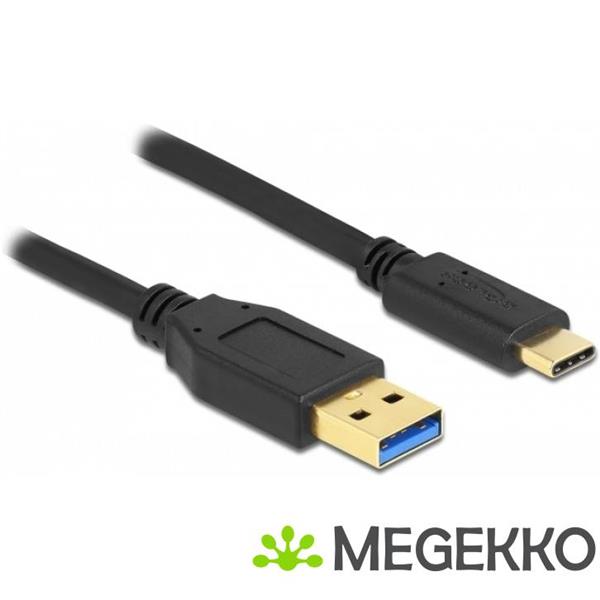 Grote foto delock 84004 superspeed usb usb 3.2 gen 2 kabel type a naar usb type c 2 m computers en software overige computers en software