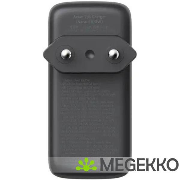 Grote foto anker powerport 736 nano ii zwart 100 watt computers en software overige computers en software