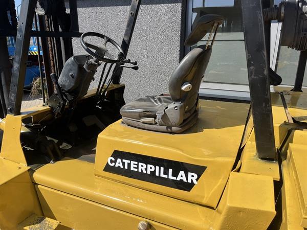 Grote foto caterpillar heftruck forklift fd70 duplo330 rotator 6cilinder diesel agrarisch heftrucks