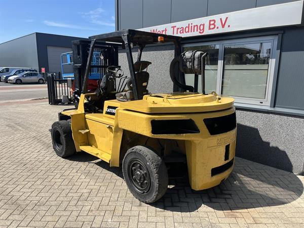 Grote foto caterpillar heftruck forklift fd70 duplo330 rotator 6cilinder diesel agrarisch heftrucks