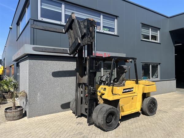 Grote foto caterpillar heftruck forklift fd70 duplo330 rotator 6cilinder diesel agrarisch heftrucks