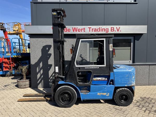 Grote foto caterpillar dp35k duplo 450 3e 4e functie mitsubishi diesel agrarisch heftrucks