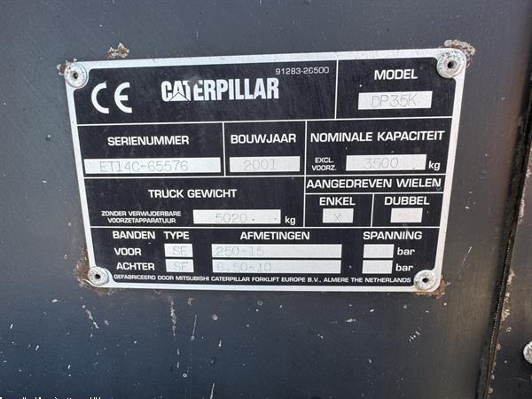 Grote foto caterpillar dp35k duplo 450 3e 4e functie mitsubishi diesel agrarisch heftrucks