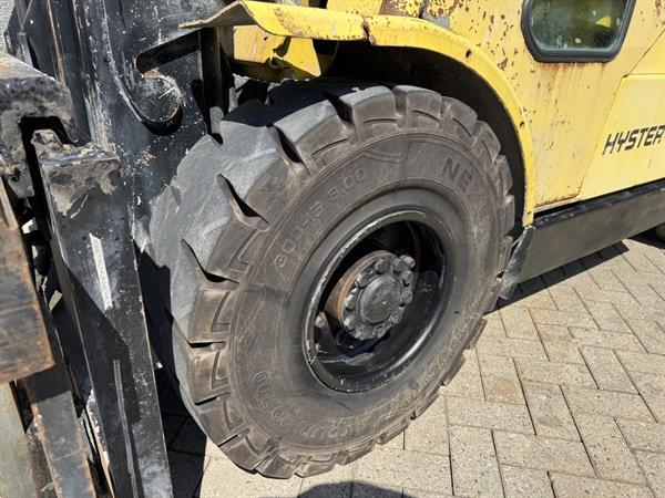 Grote foto hyster h4.50xm triplo 430 freelift sideshift perkins diesel 1999 agrarisch heftrucks