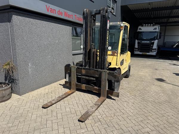 Grote foto hyster h4.50xm triplo 430 freelift sideshift perkins diesel 1999 agrarisch heftrucks