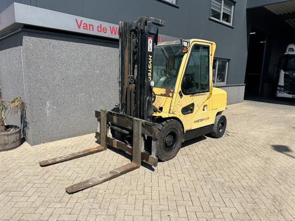 Grote foto hyster h4.50xm triplo 430 freelift sideshift perkins diesel 1999 agrarisch heftrucks