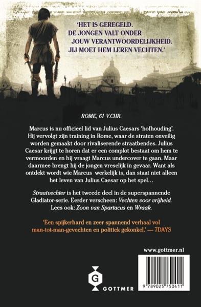 Grote foto straatvechter gladiator 2 boeken jeugd 13 jaar en ouder