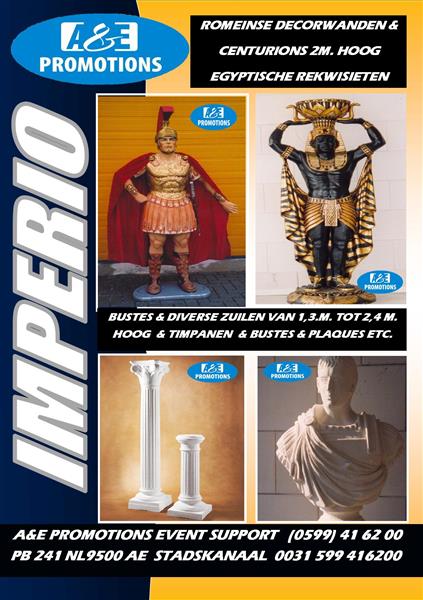 Grote foto rome aankleding verhuur gladiator 2 decoratie hobby en vrije tijd overige hobby en vrije tijd