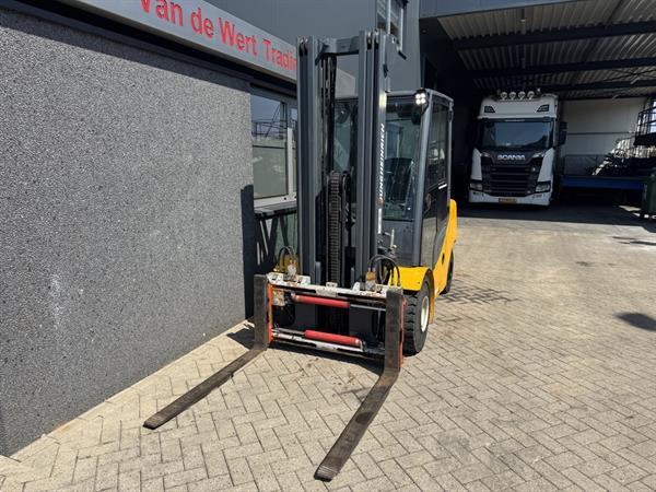 Grote foto jungheinrich dfg 435s triplo 530 freelift sideshift vorkversteller diesel 2014 agrarisch heftrucks