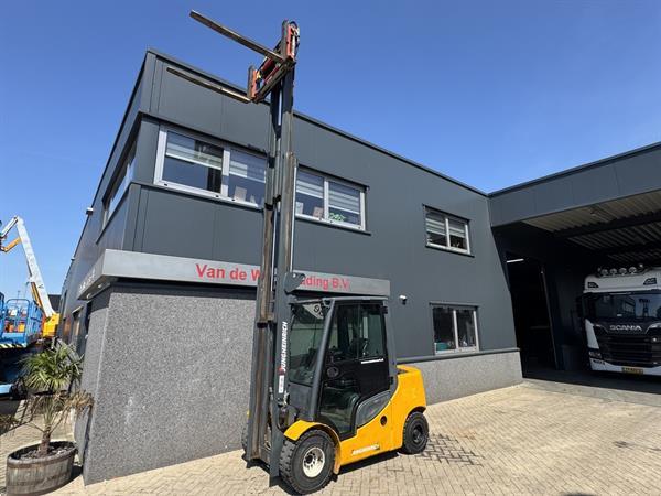 Grote foto jungheinrich dfg 435s triplo 530 freelift sideshift vorkversteller diesel 2014 agrarisch heftrucks