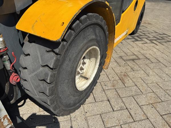 Grote foto jungheinrich dfg 435s triplo 530 freelift sideshift vorkversteller diesel 2014 agrarisch heftrucks