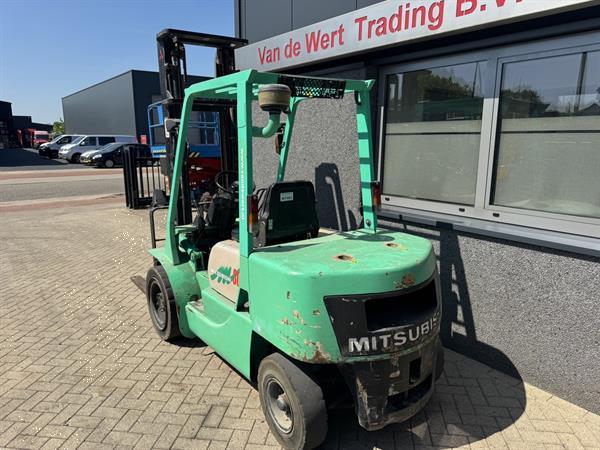 Grote foto mitsubishi fd30 duplo 400 sideshift diesel 1995 agrarisch heftrucks