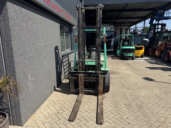 Grote foto mitsubishi fd30 duplo 400 sideshift diesel 1995 agrarisch heftrucks