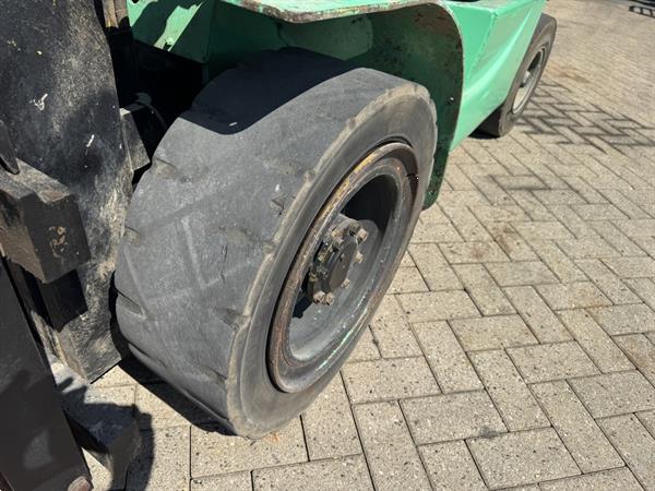 Grote foto mitsubishi fd30 duplo 400 sideshift diesel 1995 agrarisch heftrucks