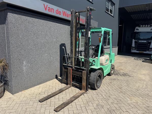 Grote foto mitsubishi fd30 duplo 400 sideshift diesel 1995 agrarisch heftrucks