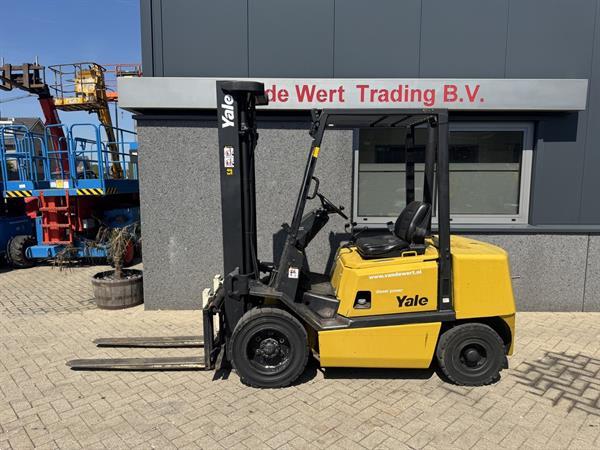 Grote foto yale gdp30tp triplo 530 freelift sideshift diesel 1996 agrarisch heftrucks