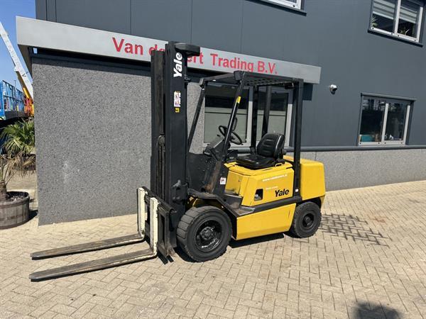Grote foto yale gdp30tp triplo 530 freelift sideshift diesel 1996 agrarisch heftrucks