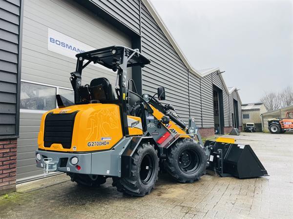 Grote foto giant g2700 hd minishovel kniklader nieuw jubileum editie agrarisch shovels