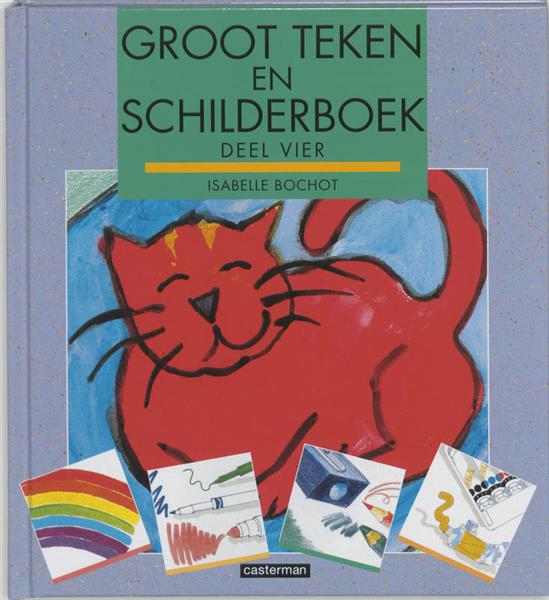 Grote foto groot teken en schilderboek tekenboeken boeken overige boeken