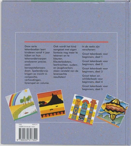 Grote foto groot teken en schilderboek tekenboeken boeken overige boeken