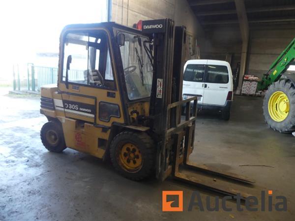 Grote foto daewoo d3qs 2 vorkheftruck agrarisch heftrucks