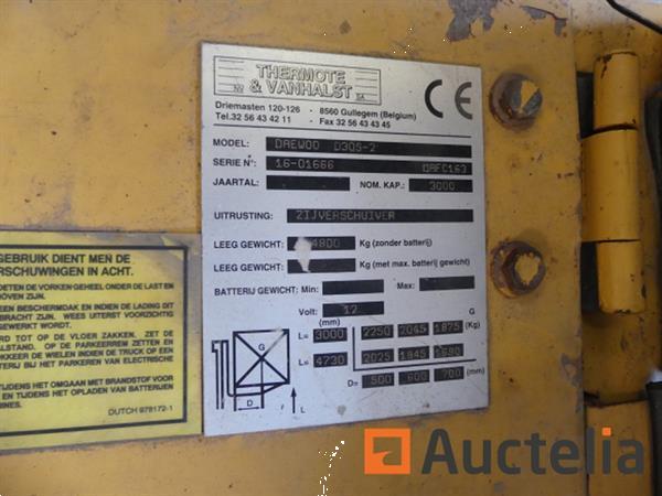 Grote foto daewoo d3qs 2 vorkheftruck agrarisch heftrucks