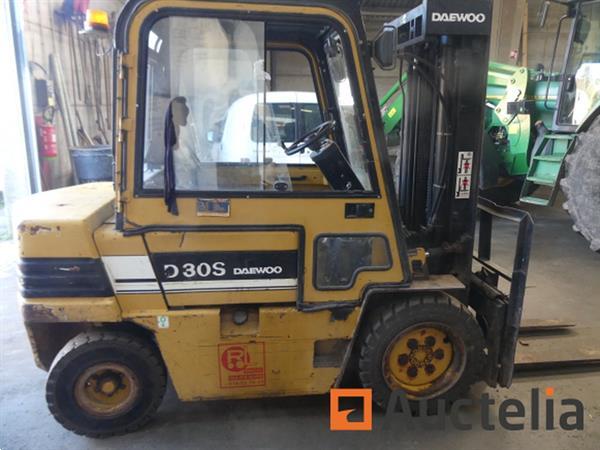 Grote foto daewoo d3qs 2 vorkheftruck agrarisch heftrucks