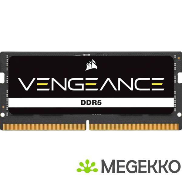 Grote foto corsair ddr5 sodimm vengeance 1x32gb 5600 computers en software overige computers en software