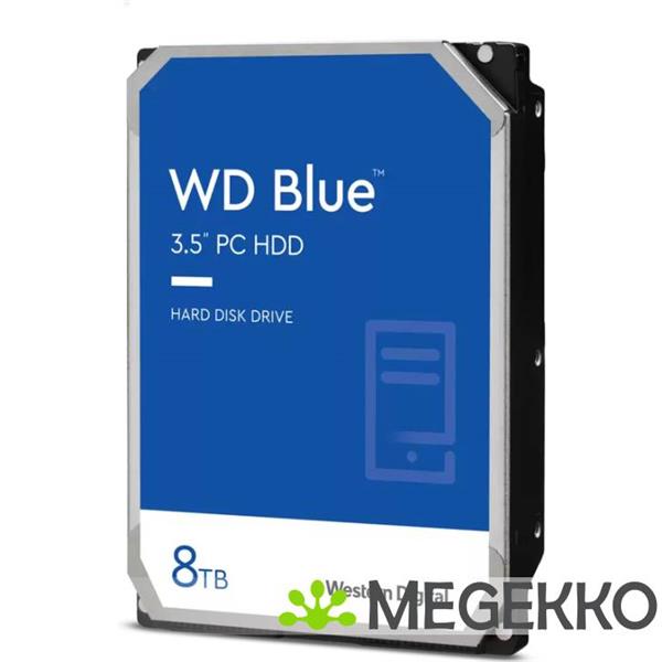 Grote foto western digital blue wd80eaaz 8tb computers en software overige computers en software