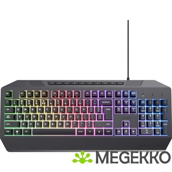 Grote foto trust gxt 836 evocx gaming toetsenbord zwart computers en software toetsenborden