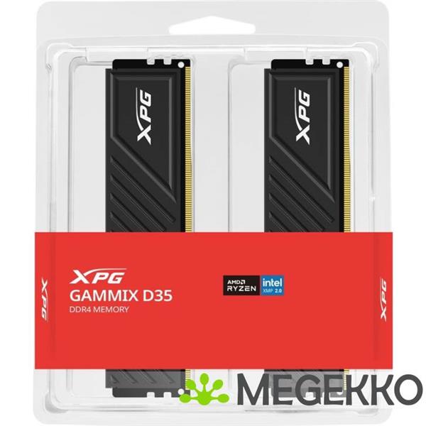 Grote foto adata gammix d35 geheugenmodule 32 gb 2 x 16 gb ddr4 3600 mhz computers en software harde schijven