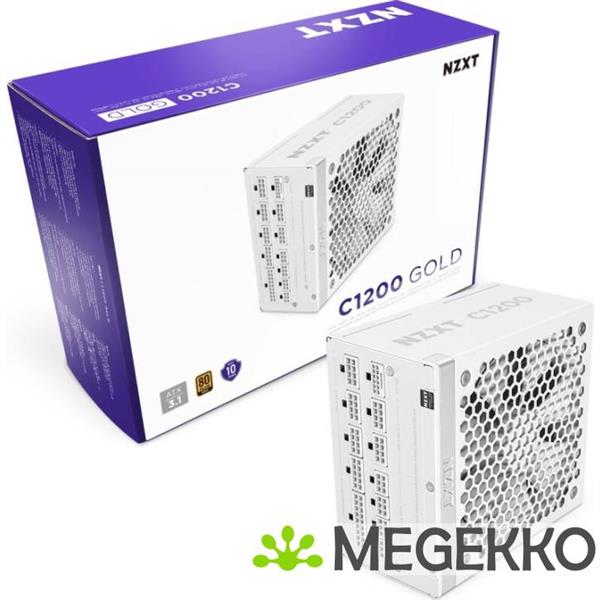 Grote foto nzxt psu c1200 white computers en software overige