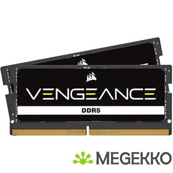 Grote foto corsair ddr5 vengeance sodimm 2x32gb 5200 computers en software harde schijven