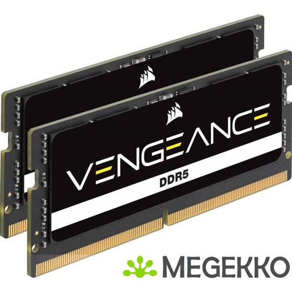 Grote foto corsair ddr5 vengeance sodimm 2x32gb 5200 computers en software harde schijven