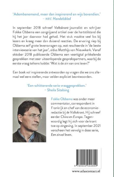 Grote foto de zin van het leven boeken overige boeken