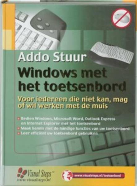 Grote foto windows met het toetsenbord boeken informatica computer