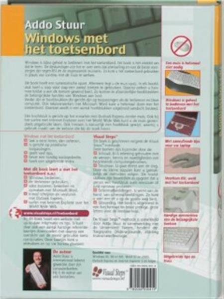 Grote foto windows met het toetsenbord boeken informatica computer