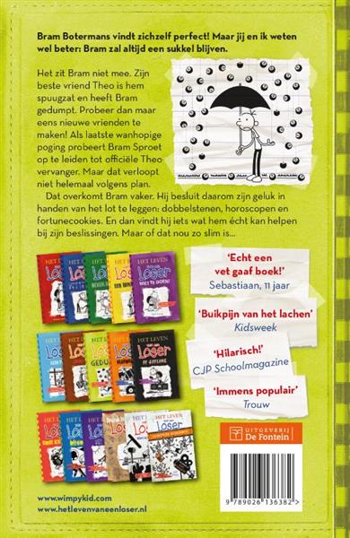 Grote foto het leven van een loser 8 boeken jeugd 13 jaar en ouder