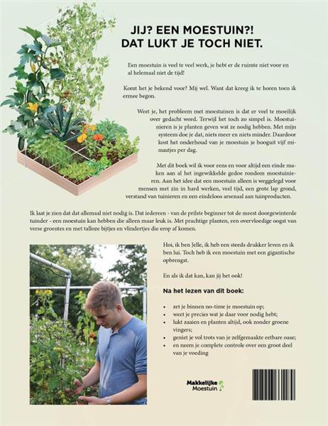 Grote foto de makkelijke moestuin boeken hobby en vrije tijd