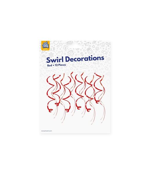 Grote foto swirl decorations red verzamelen overige verzamelingen