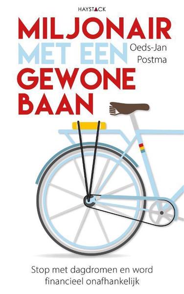 Grote foto miljonair met een gewone baan boeken psychologie