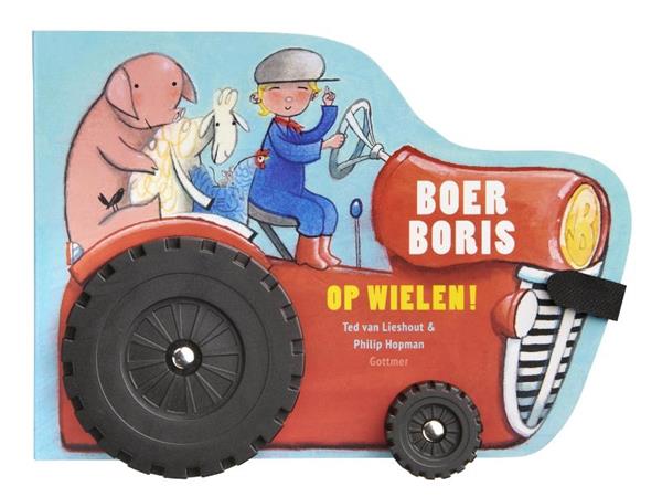 Grote foto boer boris op wielen boer boris boeken jeugd 13 jaar en ouder