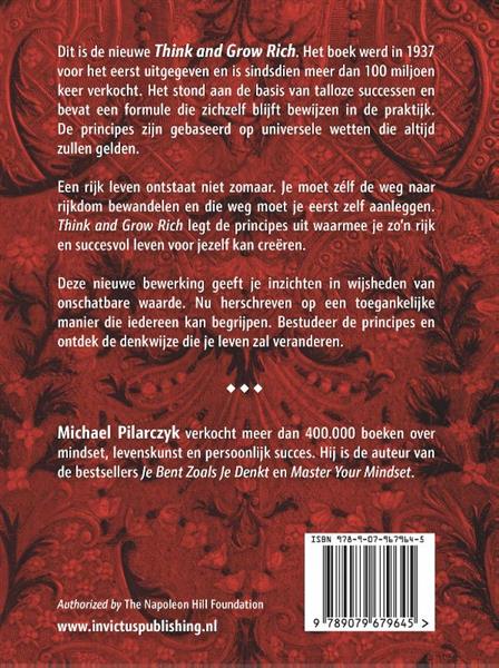Grote foto think and grow rich boeken overige boeken