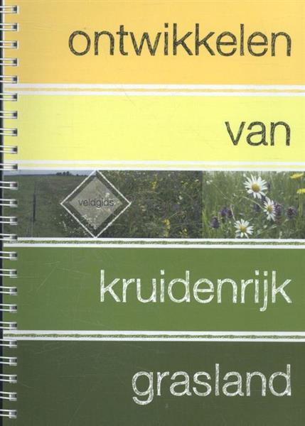 Grote foto ontwikkelen van kruidenrijk grasland boeken wetenschap