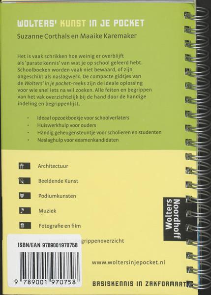 Grote foto wolters kunst in je pocket boeken fotografie en design