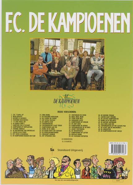 Grote foto buffalo boma f.c. de kampioenen 38 boeken stripboeken