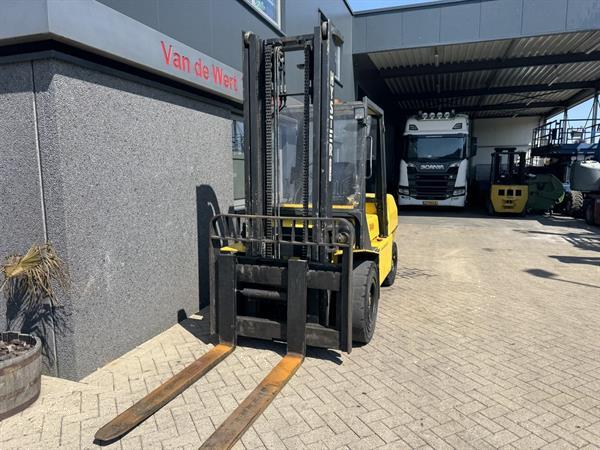 Grote foto hyster h5.00xl duplo 400 sideshift diesel 1999 agrarisch heftrucks