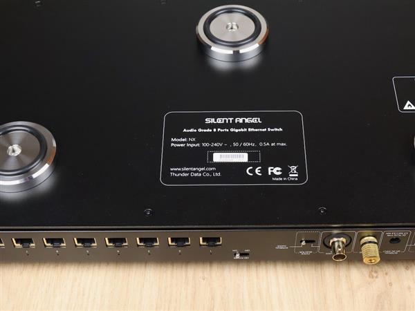 Grote foto silent angel bonn nx highend audiophile network switch new audio tv en foto algemeen