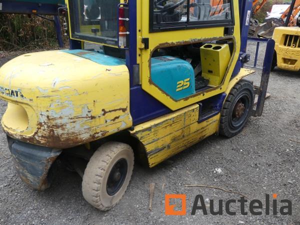 Grote foto komatsu fd25t 12 ic vorkheftruck agrarisch heftrucks