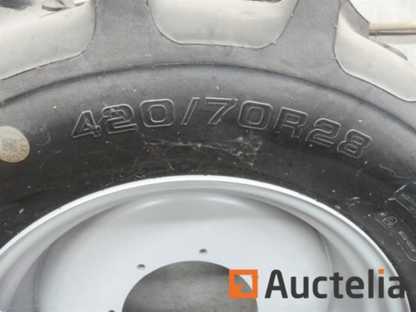 Grote foto 4 tractor wielen carlisle agrarisch wielen